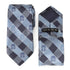 Star Wars Mandalorian Blue and Black Plaid Tie by Cufflinks.com