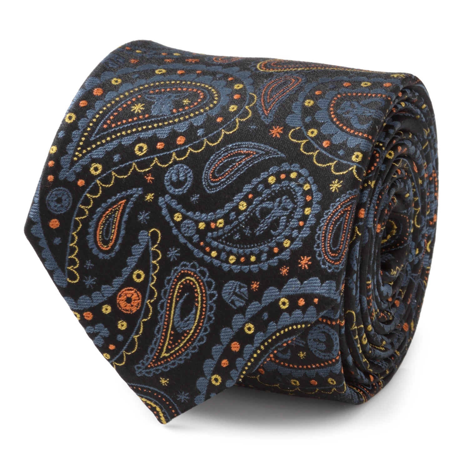 Star Wars Mandalorian Black Paisley Tie by Cufflinks.com