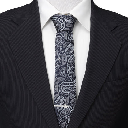Star Wars Mandalorian Blue Paisley Tie by Cufflinks.com
