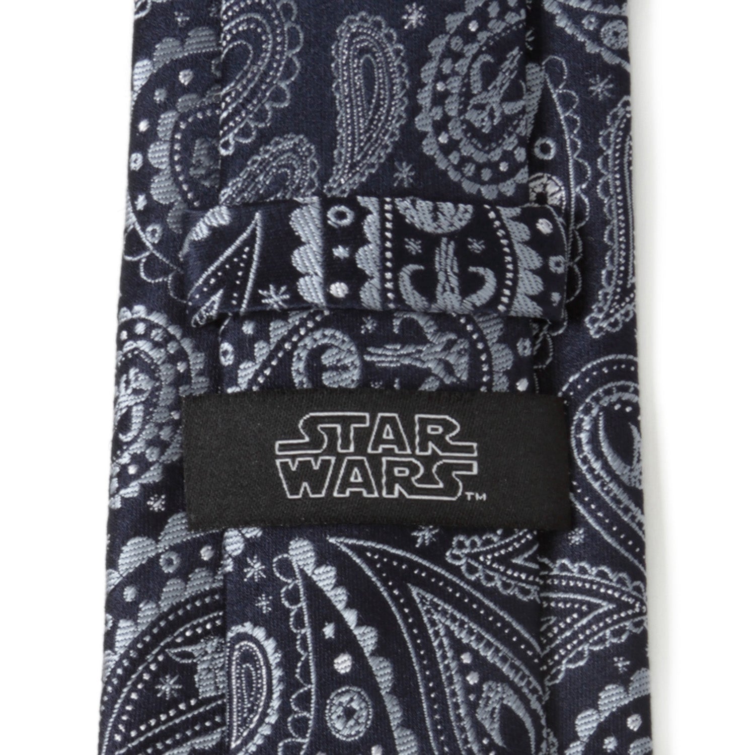 Star Wars Mandalorian Blue Paisley Tie by Cufflinks.com