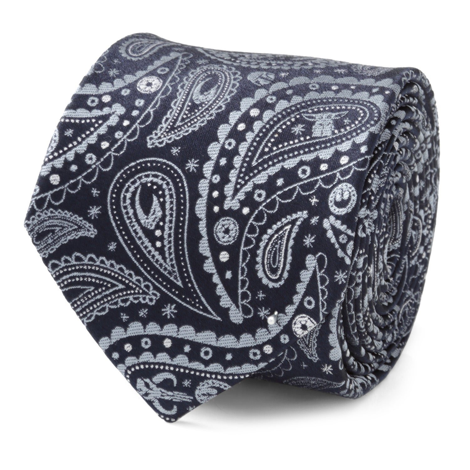 Star Wars Mandalorian Blue Paisley Tie by Cufflinks.com