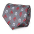 Star Wars Mandalorian and Mythosaur Red and Gray Tie by Cufflinks.com