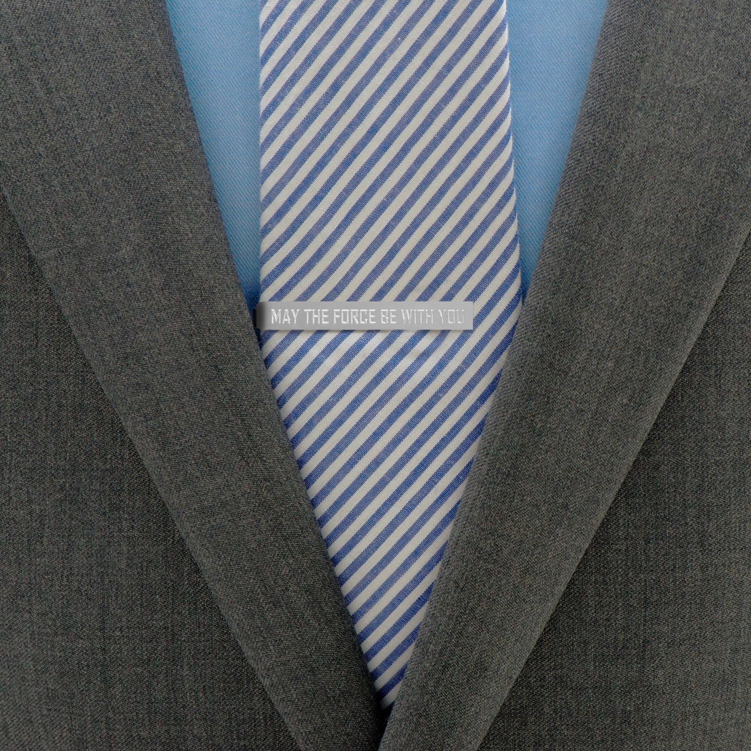 Star Wars May The Force Be With You Tie Bar by Cufflinks.com