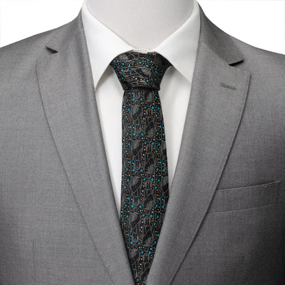 Star Wars Obi-Wan Kenobi Gray Tie by Cufflinks.com