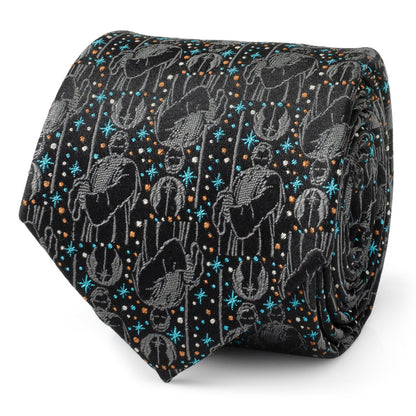Star Wars Obi-Wan Kenobi Gray Tie by Cufflinks.com