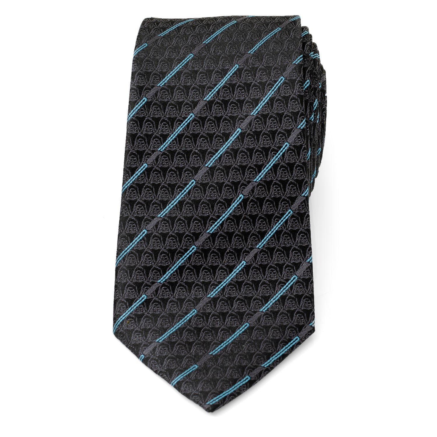 Star Wars Obi-Wan Kenobi LIGHTSABER Pattern Black Tie by Cufflinks.com