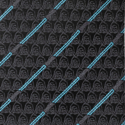 Star Wars Obi-Wan Kenobi LIGHTSABER Pattern Black Tie by Cufflinks.com
