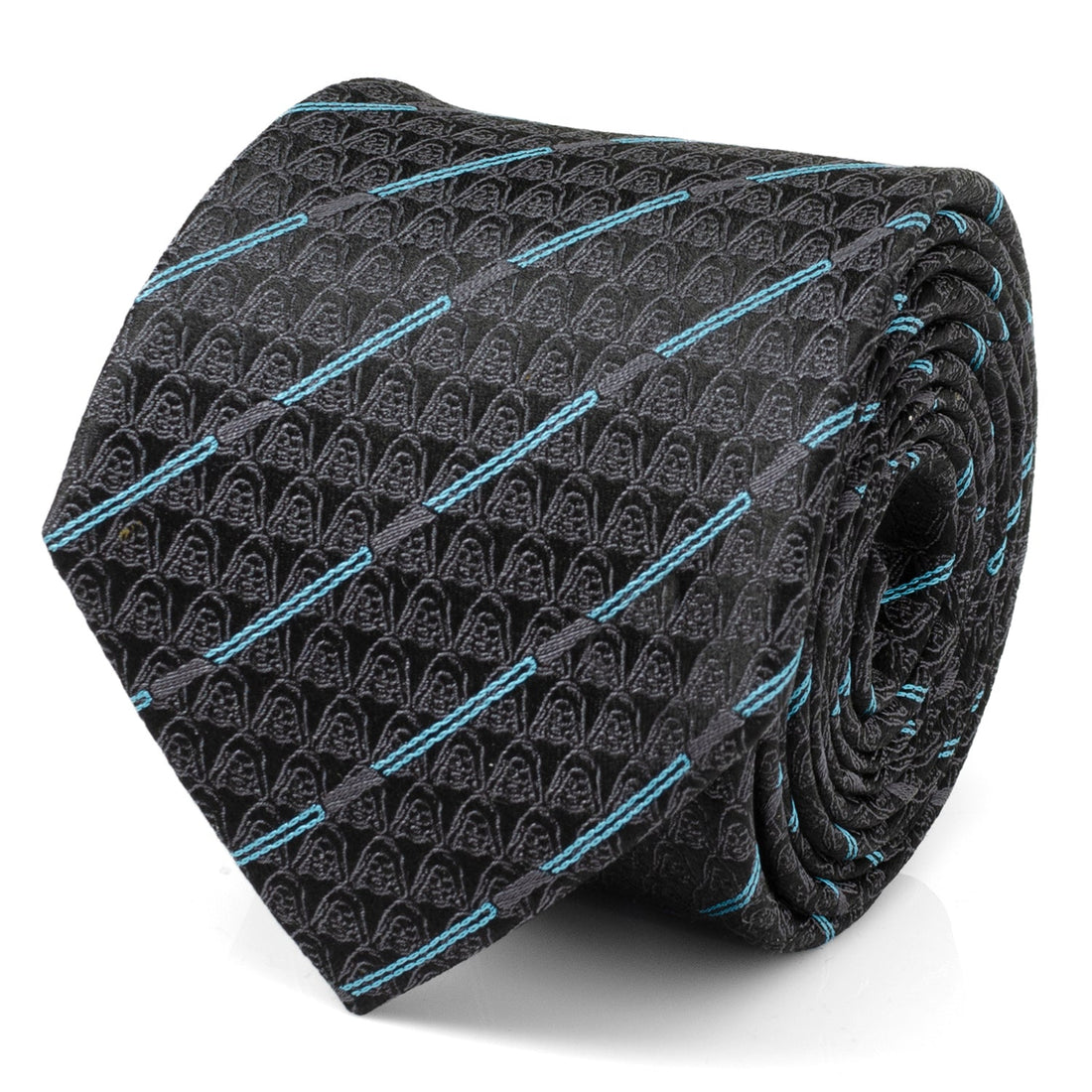 Star Wars Obi-Wan Kenobi LIGHTSABER Pattern Black Tie by Cufflinks.com