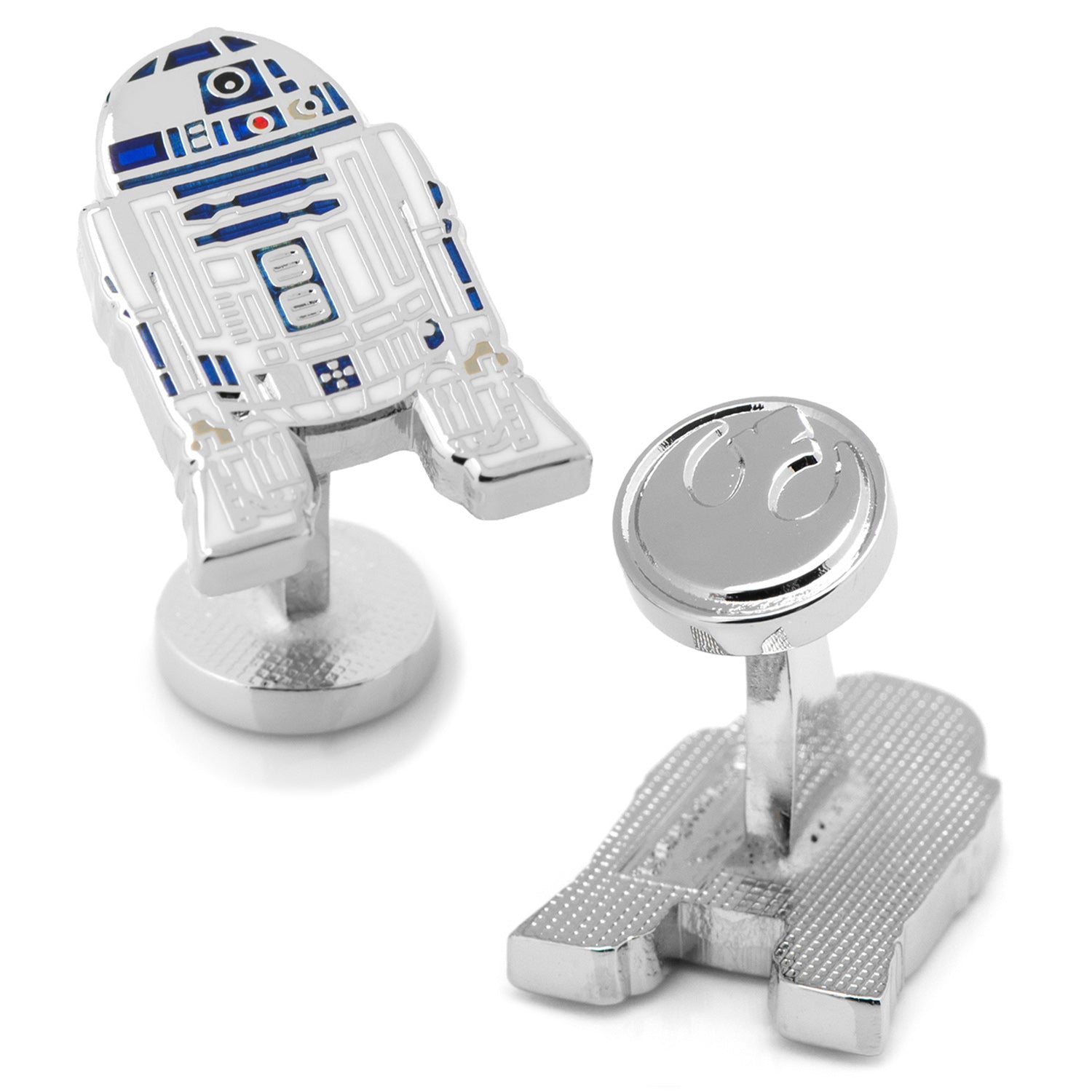 Star Wars R2-D2 Cufflinks, Lapel Pin, and Tie Bar 3-Piece Gift Set