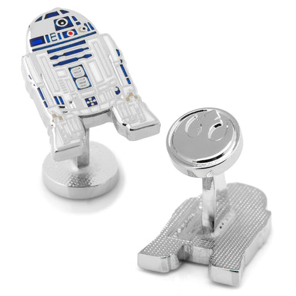 Star Wars R2-D2 Cufflinks, Lapel Pin, and Tie Bar 3-Piece Gift Set