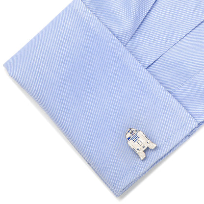 Star Wars R2-D2 Cufflinks and Blue Tie Bar Gift Set