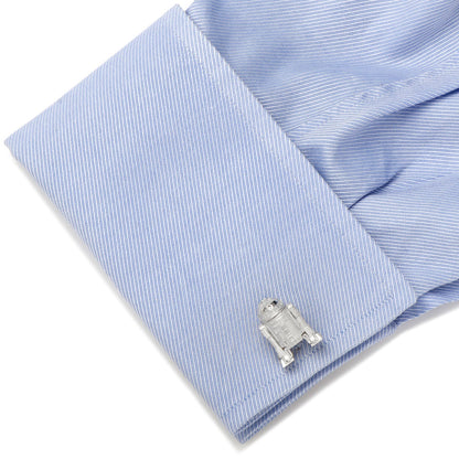 Star Wars R2-D2 Sterling Silver 3D Cufflinks by Cufflinks.com