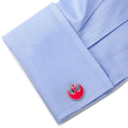 Star Wars Rebel Alliance Starbird Crest Red Cufflinks by Cufflinks.com