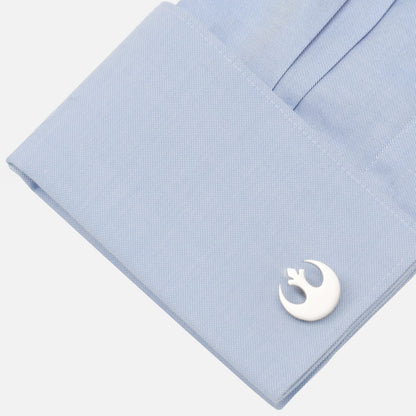 Star Wars Rebel Alliance Crest Stainless Steel Cufflinks by Cufflinks.com