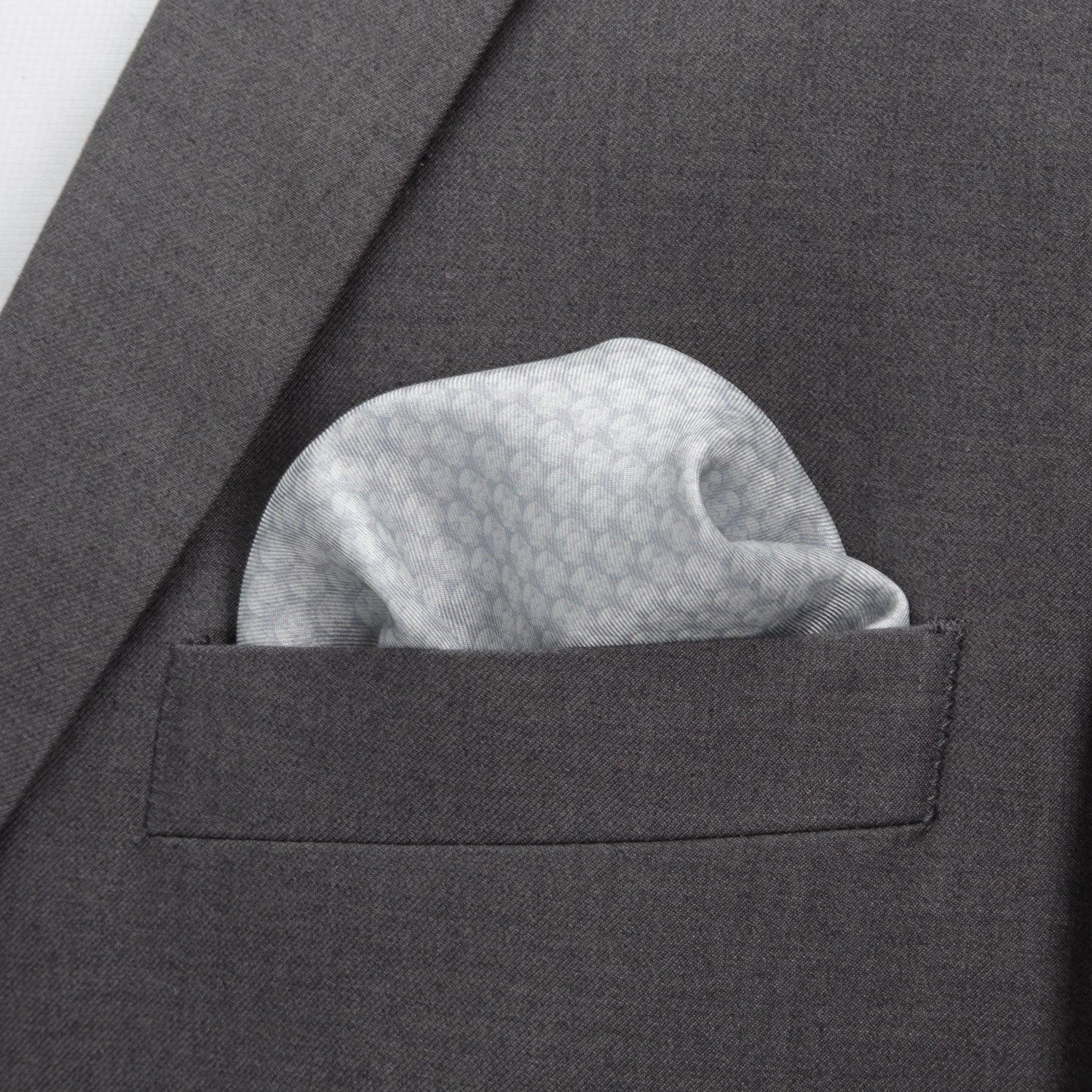 Star Wars Stormtrooper White Silk Pocket Square by Cufflinks.com