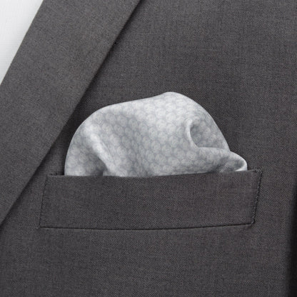 Star Wars Stormtrooper White Silk Pocket Square by Cufflinks.com