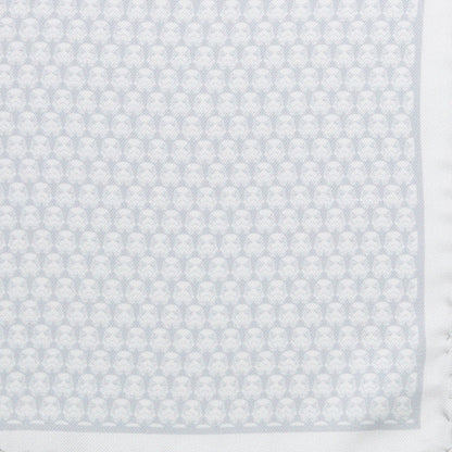 Star Wars Stormtrooper White Silk Pocket Square by Cufflinks.com