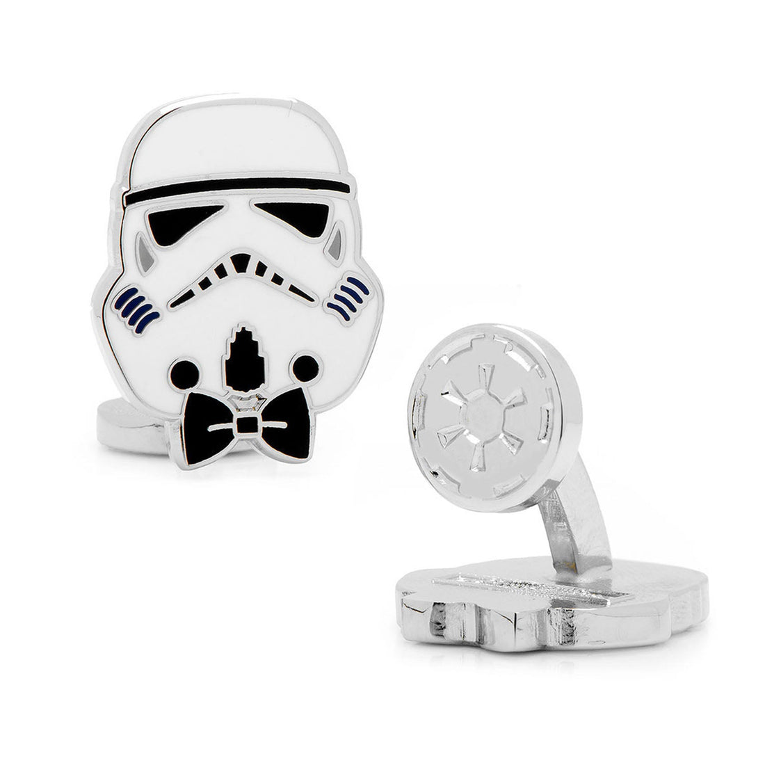 Star Wars Stormtrooper with Bow Tie Cufflinks by Cufflinks.com