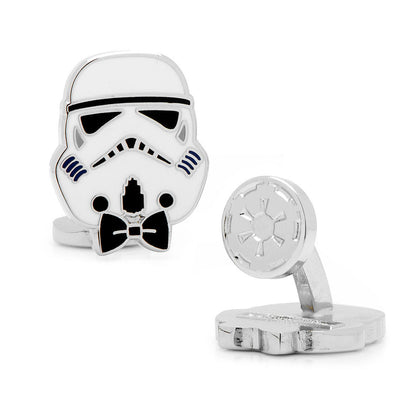 Star Wars Stormtrooper with Bow Tie Cufflinks by Cufflinks.com