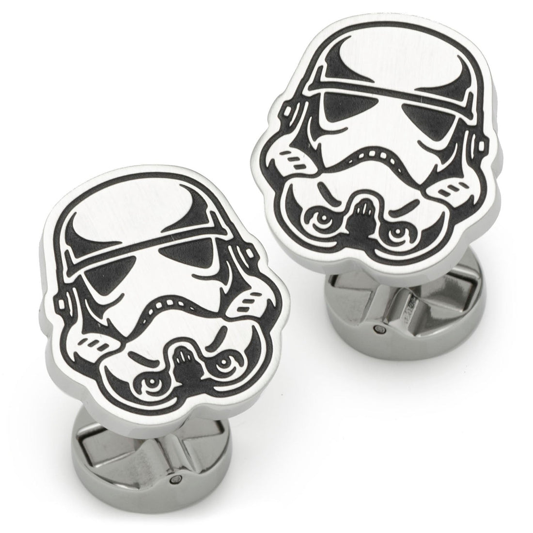 Star Wars Stormtrooper Stainless Steel Cufflinks by Cufflinks.com