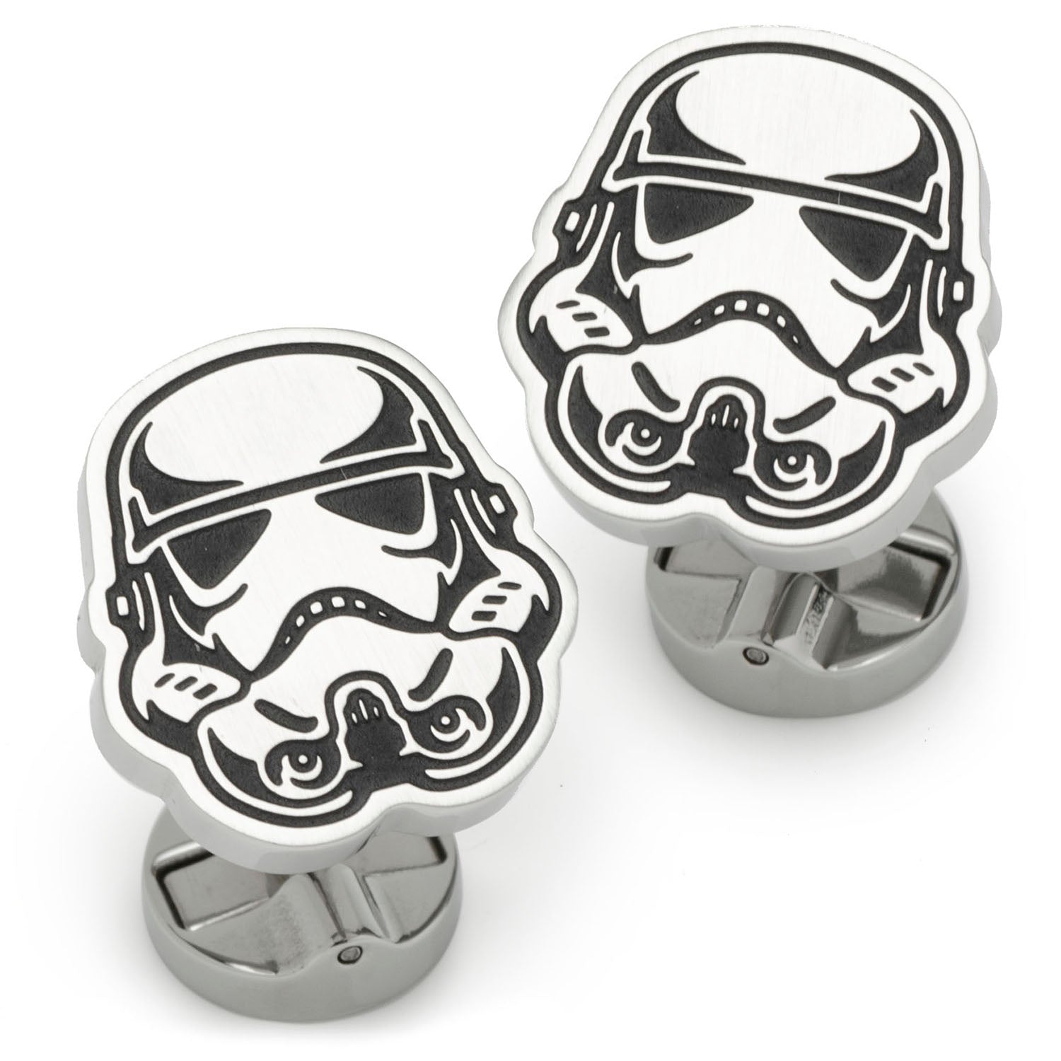 Star Wars Stormtrooper Stainless Steel Cufflinks by Cufflinks.com