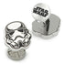 Star Wars Stormtrooper Stainless Steel Cufflinks by Cufflinks.com
