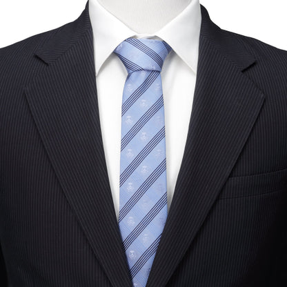 Star Wars Stormtrooper Blue Plaid Tie by Cufflinks.com