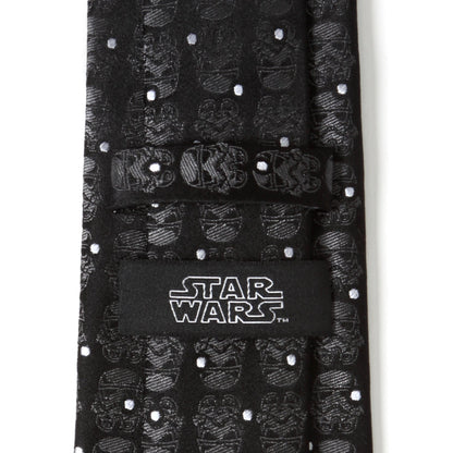 Star Wars Stormtrooper Dotted Black Tie by Cufflinks.com