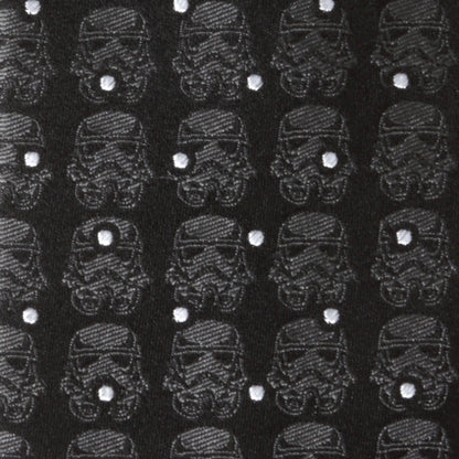 Star Wars Stormtrooper Dotted Black Tie by Cufflinks.com