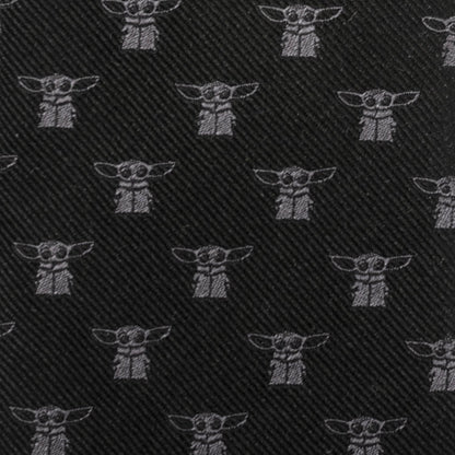 Star Wars Grogu Black Tie by Cufflinks.com