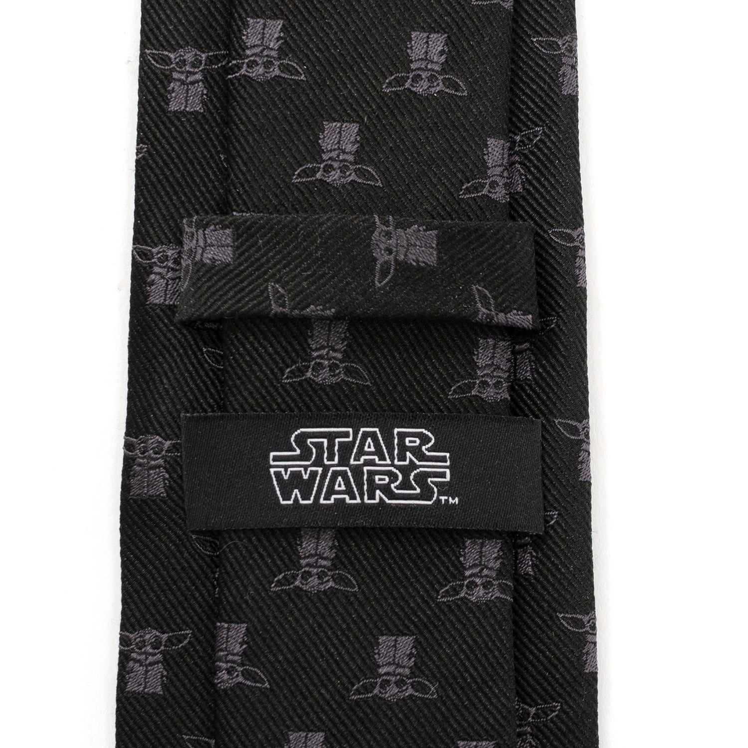 Star Wars Grogu Black Tie by Cufflinks.com