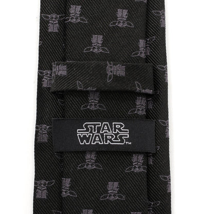 Star Wars Grogu Black Tie by Cufflinks.com