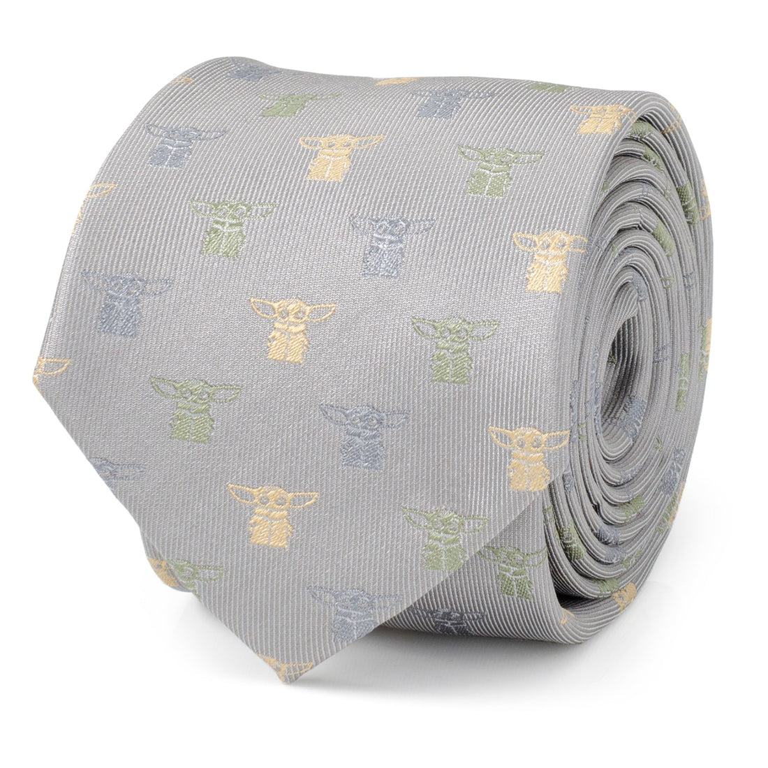 Star Wars Grogu Dotted Green Tie by Cufflinks.com