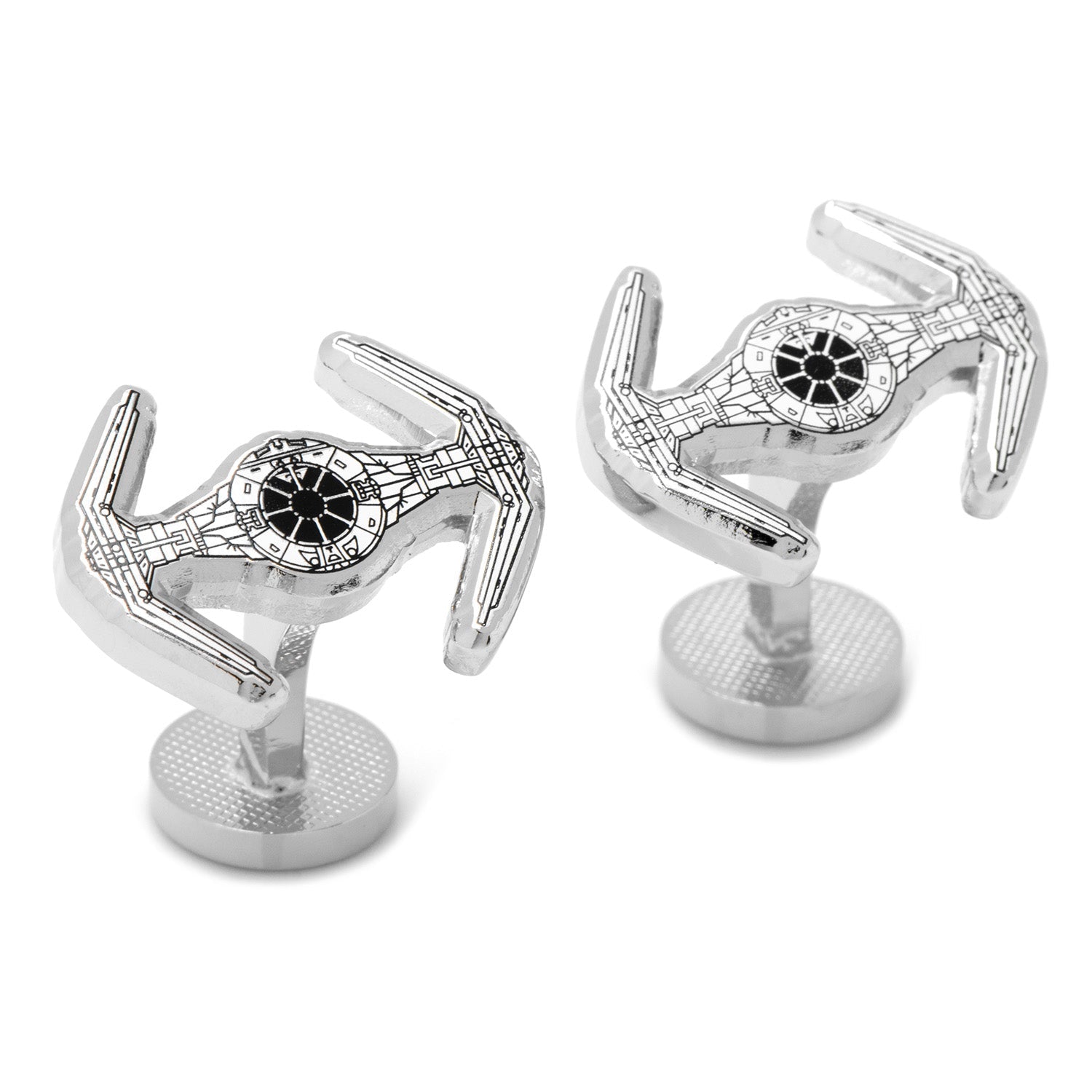 Star Wars Darth Vader TIE Fighter Cufflinks by Cufflinks.com