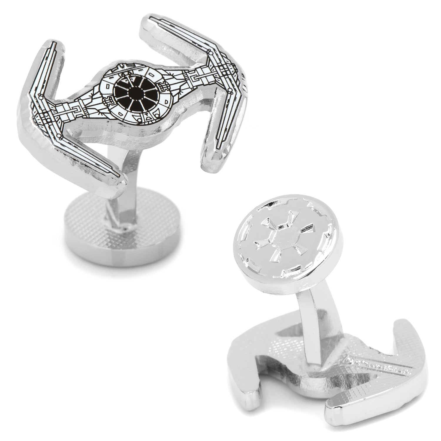 Star Wars Darth Vader TIE Fighter Cufflinks by Cufflinks.com