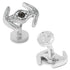 Star Wars Darth Vader TIE Fighter Cufflinks by Cufflinks.com