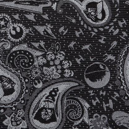 Star Wars Darth Vader Black and White Paisley Tie by Cufflinks.com