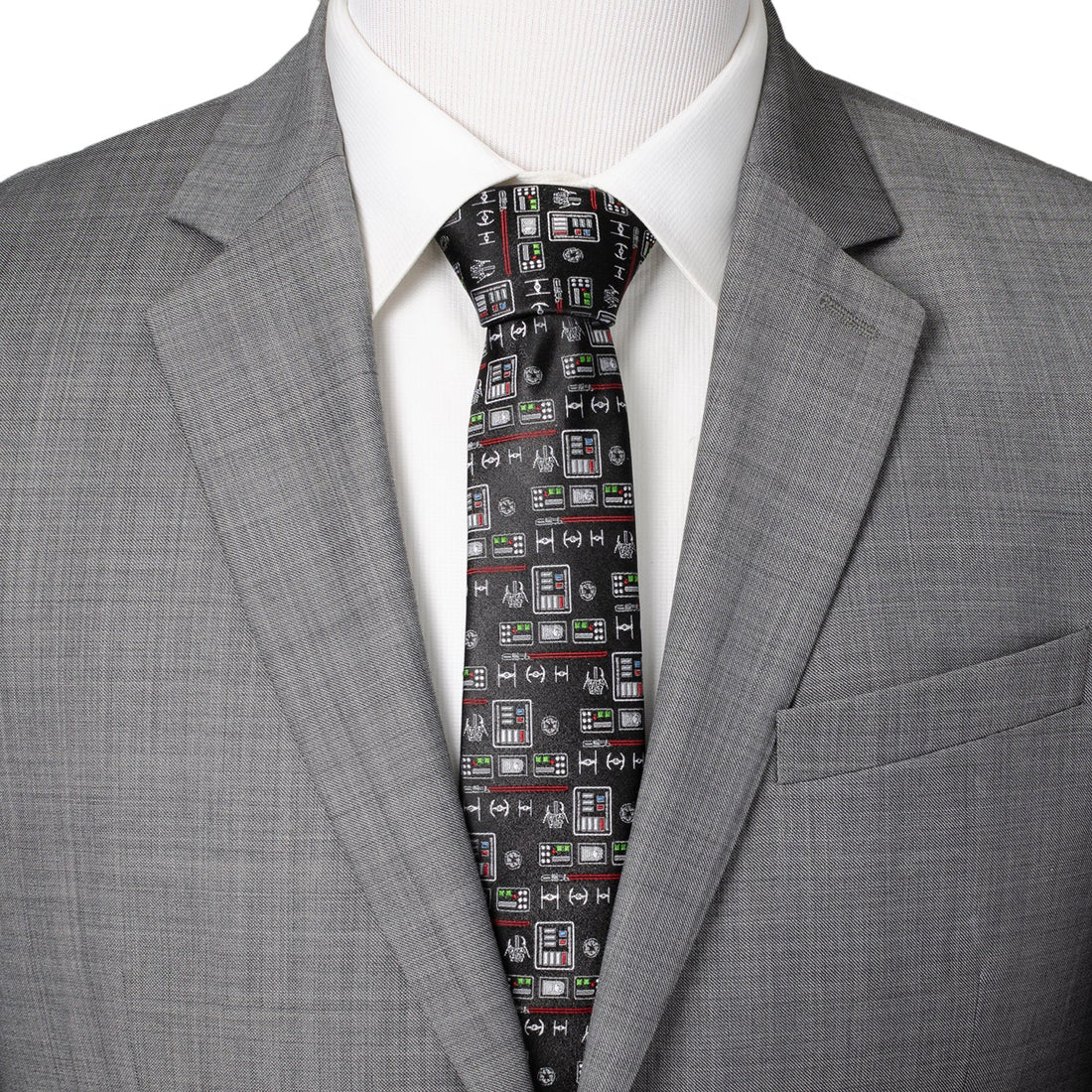 Star Wars Darth Vader Chest Plate Tie by Cufflinks.com