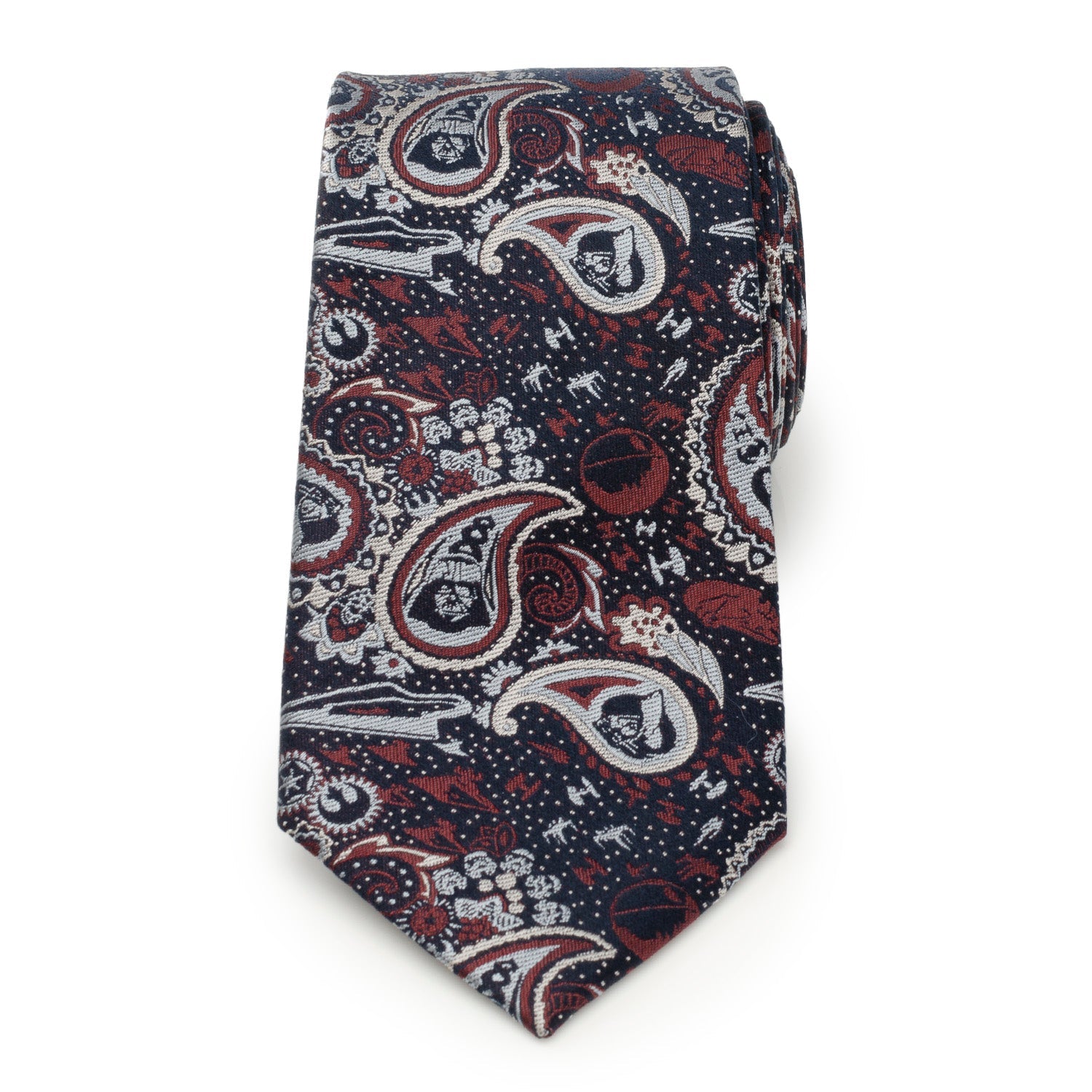 Star Wars Darth Vader Navy Multicolored Paisley Tie by Cufflinks.com