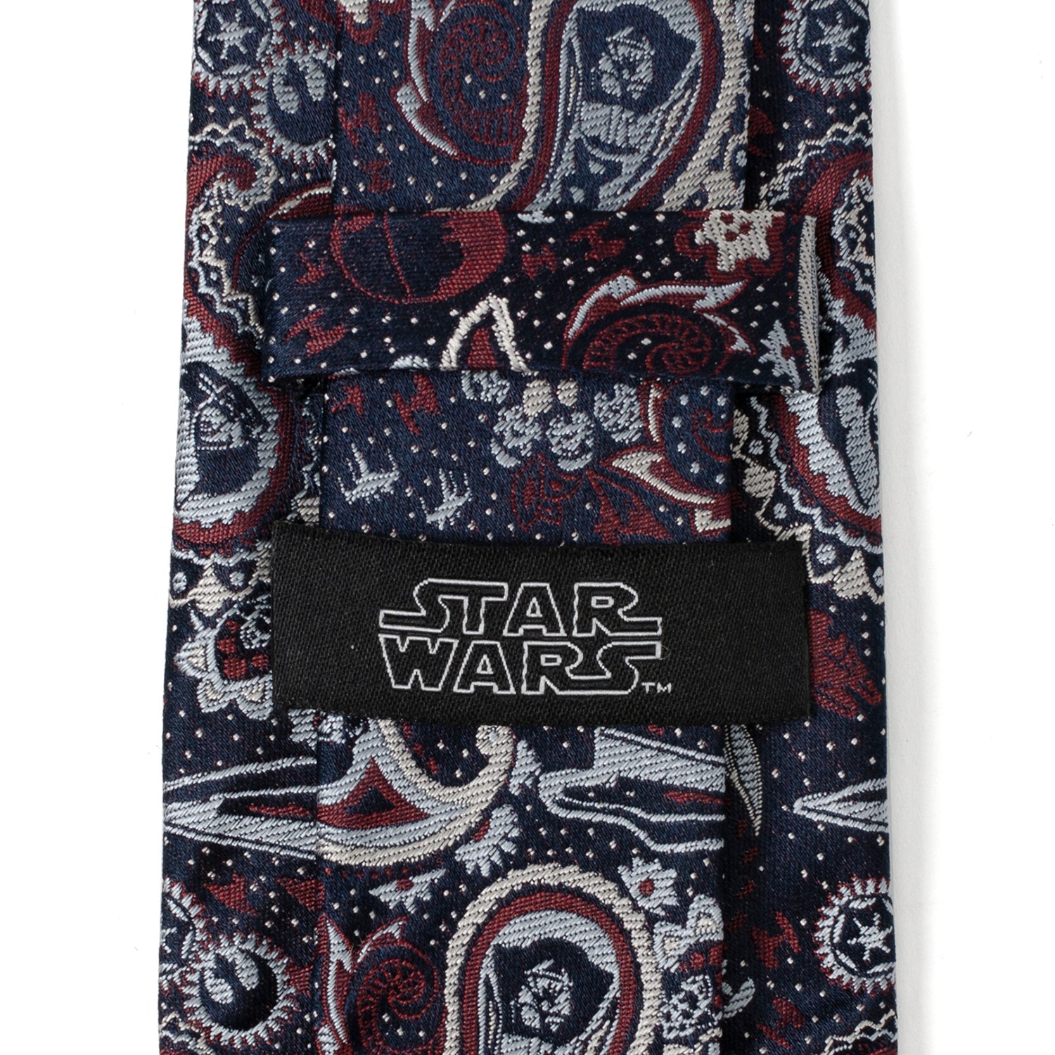 Star Wars Darth Vader Navy Multicolored Paisley Tie by Cufflinks.com