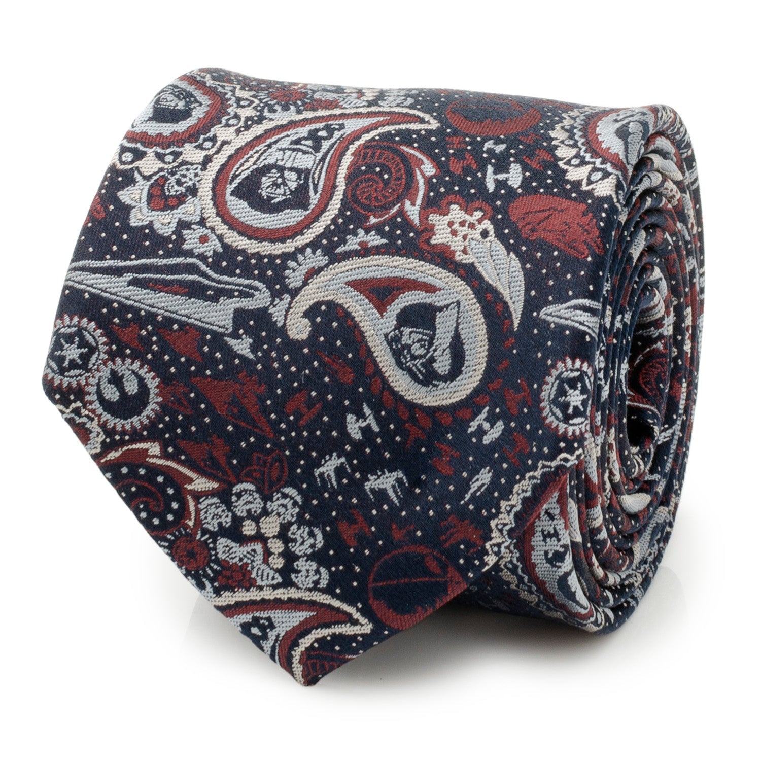 Star Wars Darth Vader Navy Multicolored Paisley Tie by Cufflinks.com