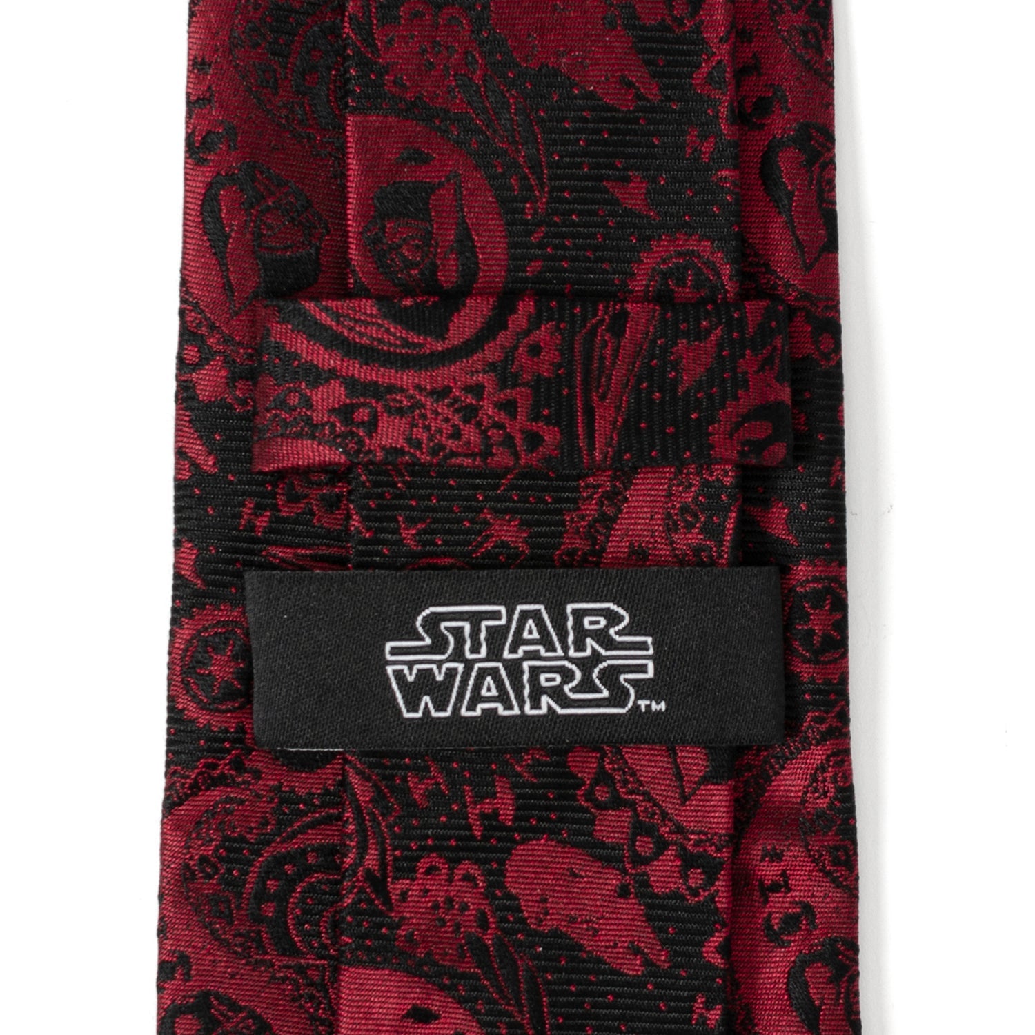 Star Wars Darth Vader Black and Red Paisley Tie by Cufflinks.com