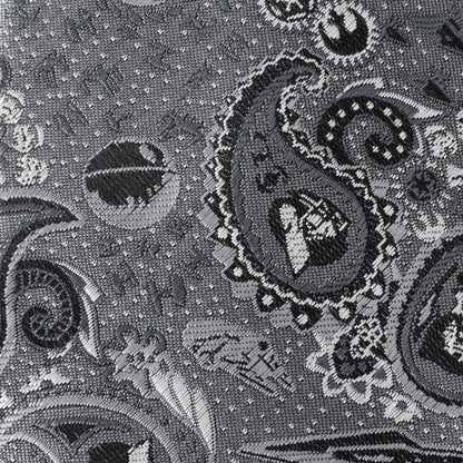 Star Wars Darth Vader Gray Paisley Tie by Cufflinks.com
