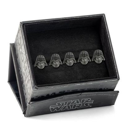 Star Wars Darth Vader Crystal 3D 5-Studs by Cufflinks.com