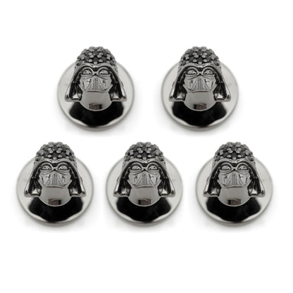 Star Wars Darth Vader Crystal 3D 5-Studs by Cufflinks.com