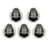 Star Wars Darth Vader Crystal 3D 5-Studs by Cufflinks.com