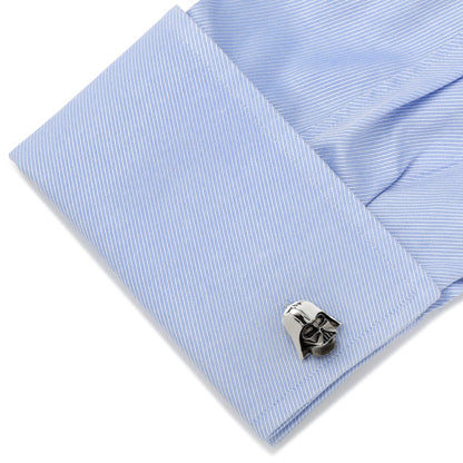 Star Wars Darth Vader Sterling Silver 3D Cufflinks by Cufflinks.com