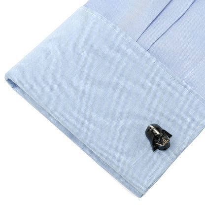 Star Wars Darth Vader Satin Black 3DCufflinks by Cufflinks.com