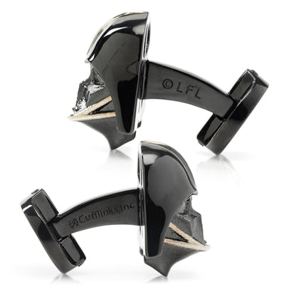 Star Wars Darth Vader Satin Black 3DCufflinks by Cufflinks.com