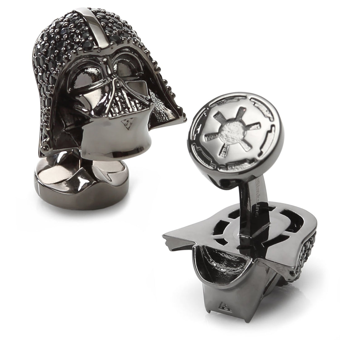 Star Wars Darth Vader Crystal 3D Cufflinks by Cufflinks.com